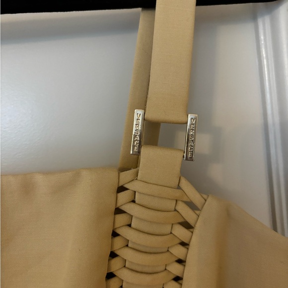 Versace cream 2010s corset dress - Picture 2 of 4